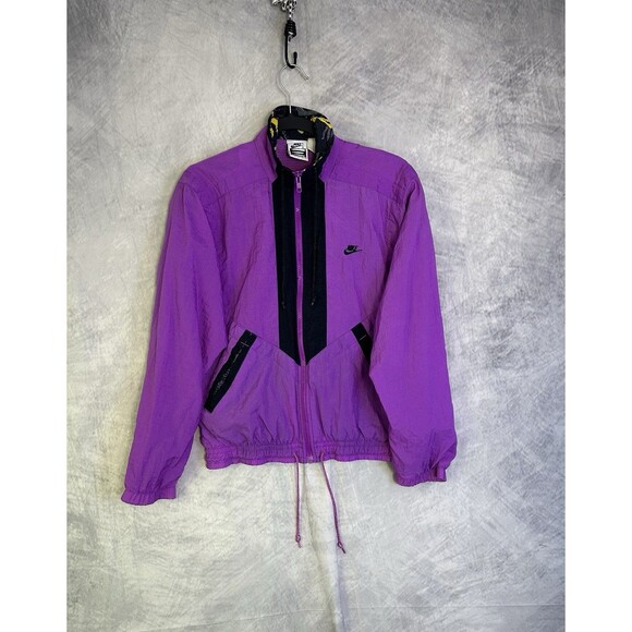 Rare VTG NIKE ELITE Track Suit Jacket Pants 90s Women’s Small Purple - Picture 2 of 11